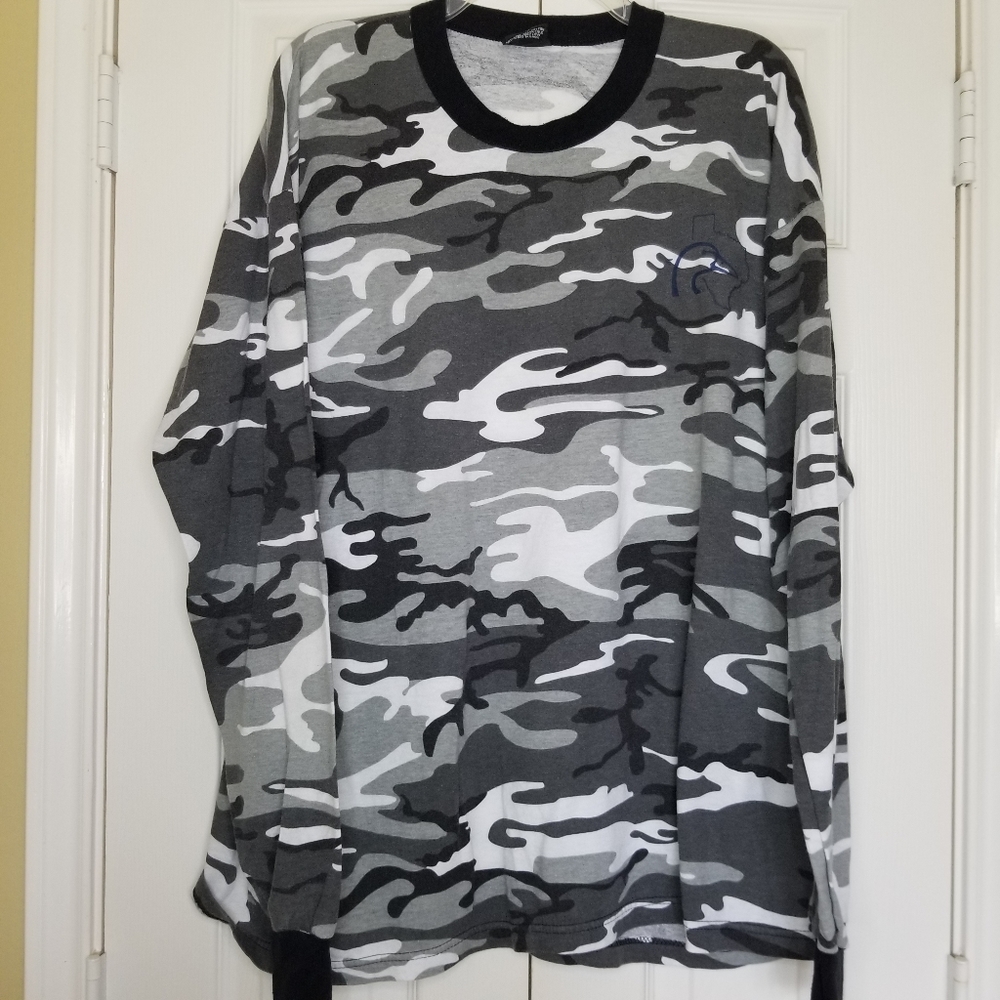 Fox Outdoor Products‎ Camo Long Sleeve T-Shirt Size XXL